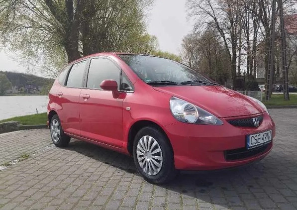 Honda Jazz cena 11900 przebieg: 115000, rok produkcji 2006 z Więcbork małe 172